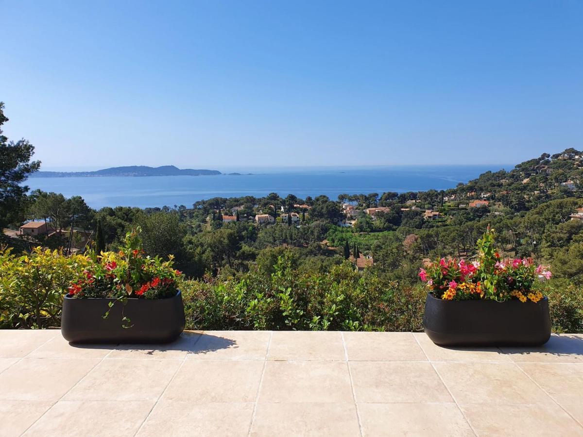 Villa Pretty House With Sea View On The Hy Res Hyères Esterno foto
